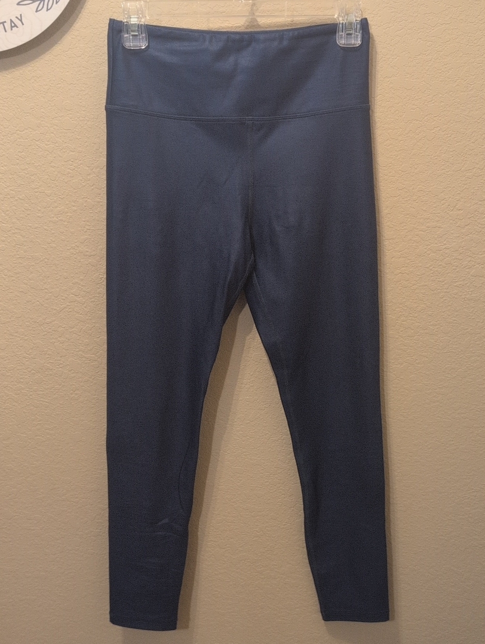 ZYIA Girls' Navy High-Rise Performance Leggings
